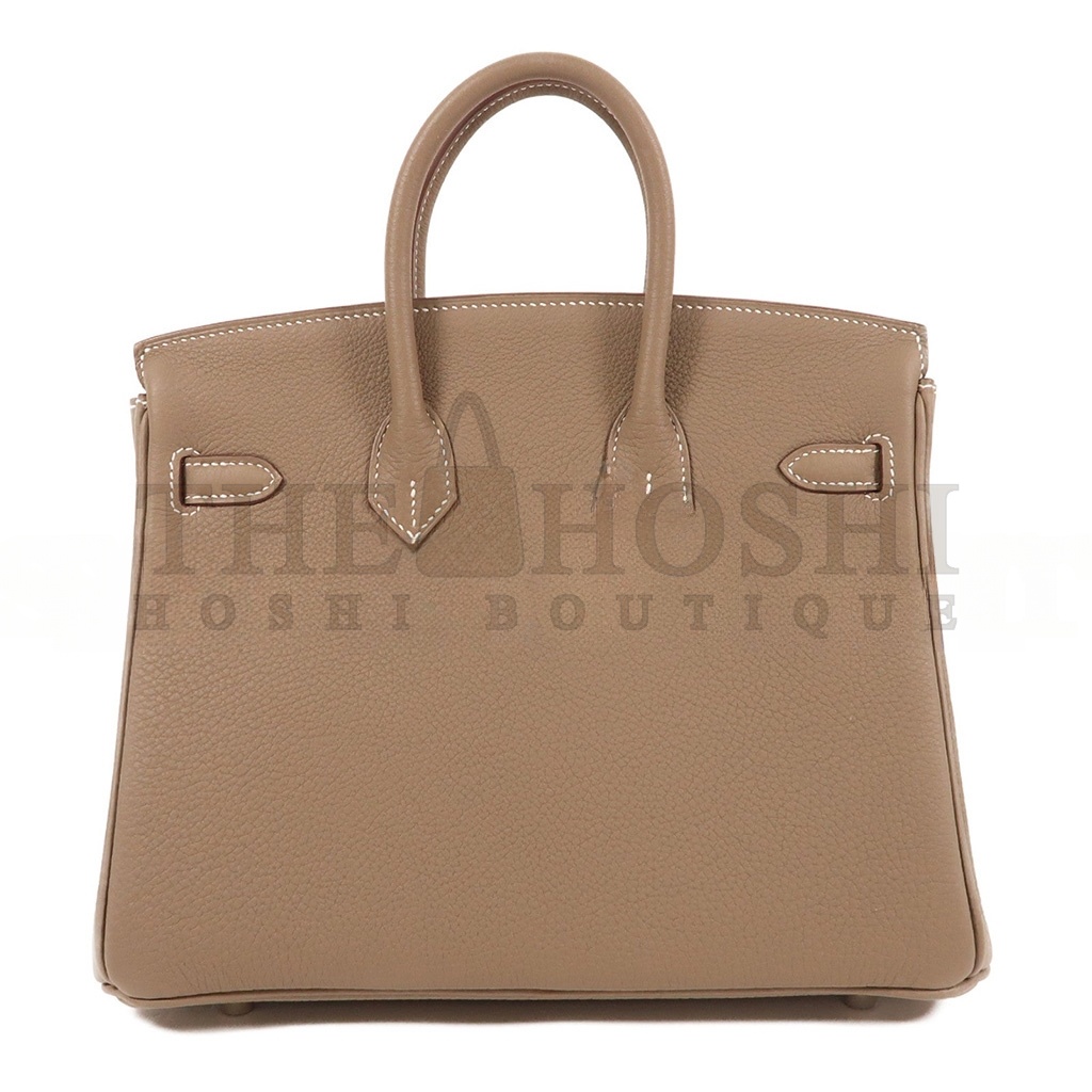 H**me5 BIRKIN 25 SWIFT LEATHER ELEPHANT GREY GOLD BUCKLE 2161400204332 (25*20*13cm) Master Quality